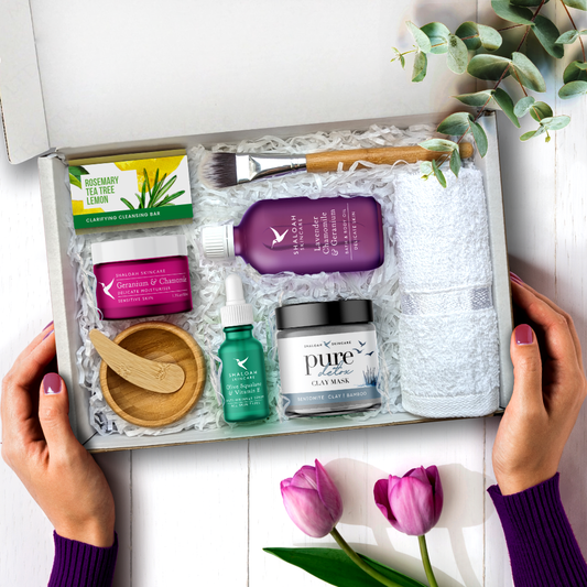 Customised Skin Care Gift Box, Luxury Spa at Home Gift Set