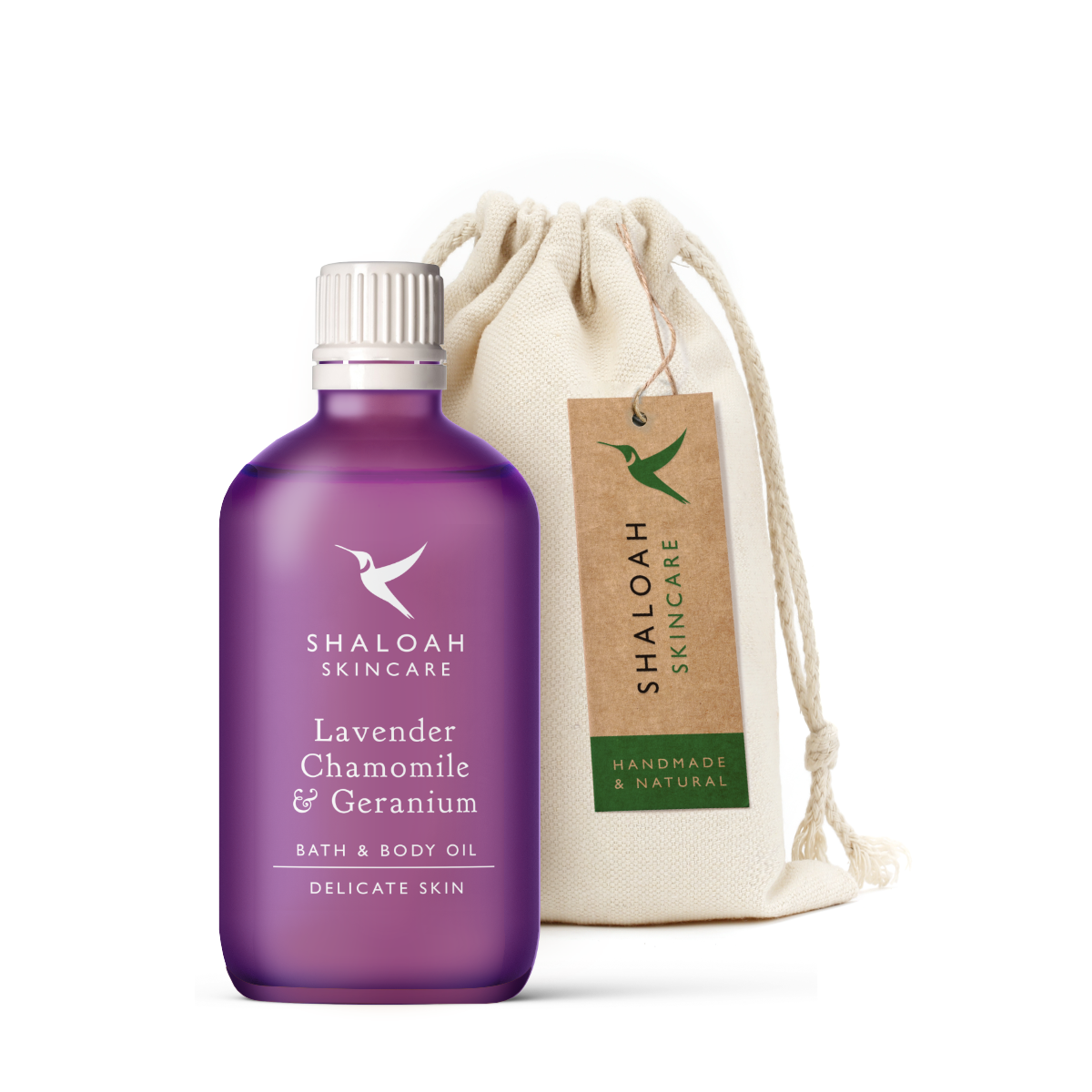 Lavender Bath, Body & Massage Oil - Aromatherapy for Relaxation