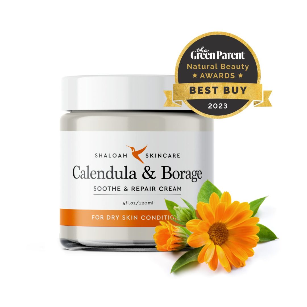 Calendula Cream for Eczema, Natural Moisturiser for Dry Skin