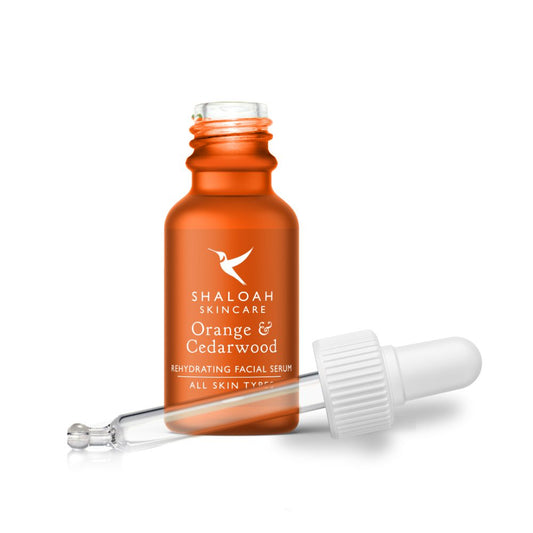 Orange & Cedarwood Face Serum - Moisturising Face Oil for Dry Skin
